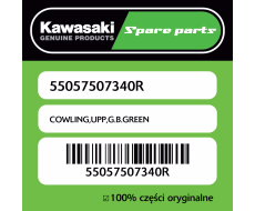 Owiewka górna G.B.GREEN Kawasaki