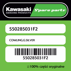 Owiewka G.SILVER Kawasaki