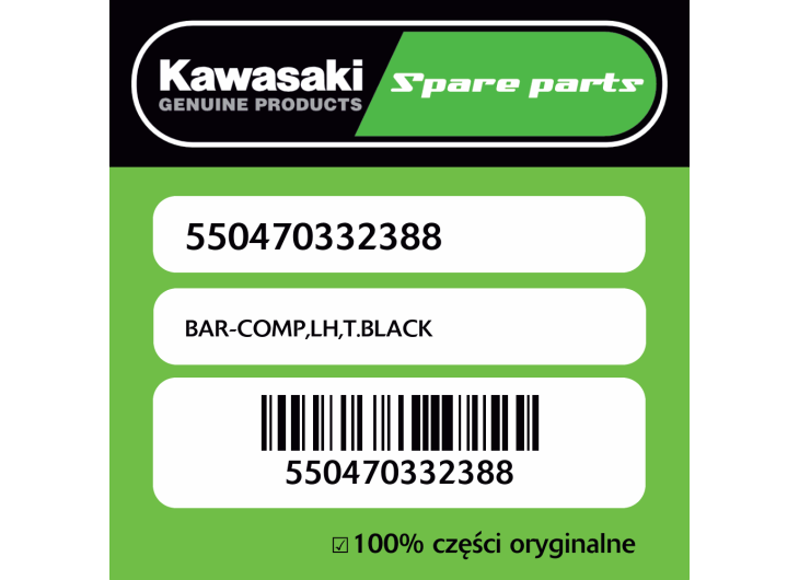 BAR-COMP,LH,T.BLACK