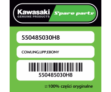 Owiewka górna EBONY Kawasaki