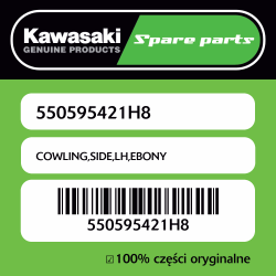 COWLING,SIDE,LH,EBONY