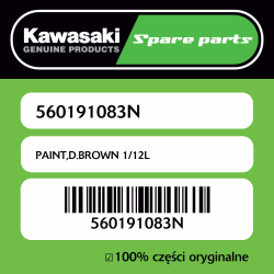 PAINT,D.BROWN 1/12L
