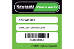 MARK,LWR COWLING KAWA