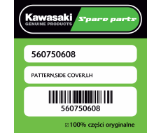 PATTERN,SIDE COVER,LH
