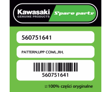 PATTERN,UPP COWL.,RH,
