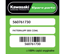 PATTERN,UPP SIDE COWL