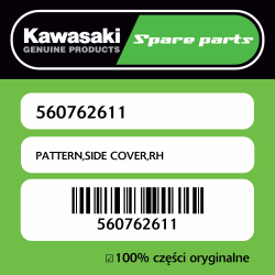 PATTERN,SIDE COVER,RH