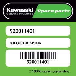 BOLT,RETURN SPRING