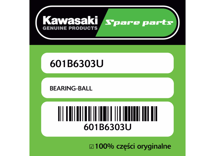 Łożysko kulkowe Kawasaki