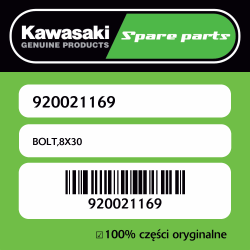 Śruba 8X30 Kawasaki