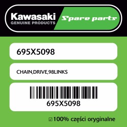 Łańcuch napędowy 98LINKS...