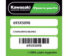 Łańcuch napędowy 98LINKS Kawasaki