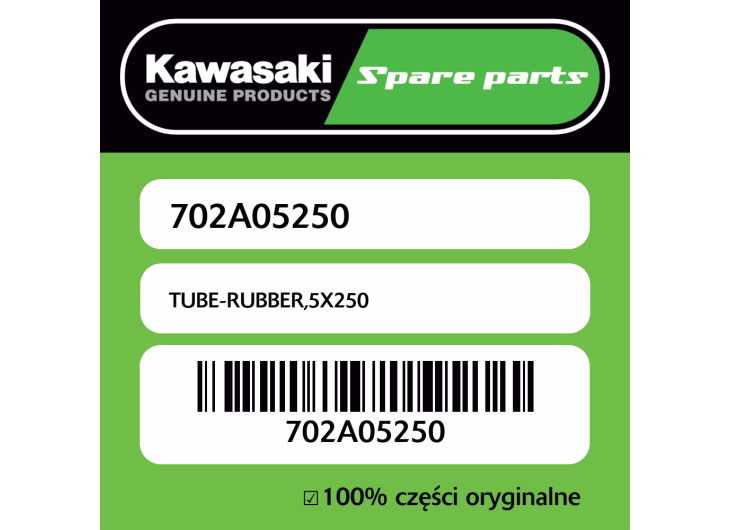TUBE-RUBBER,5X250