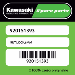 NUT,LOCK,6MM