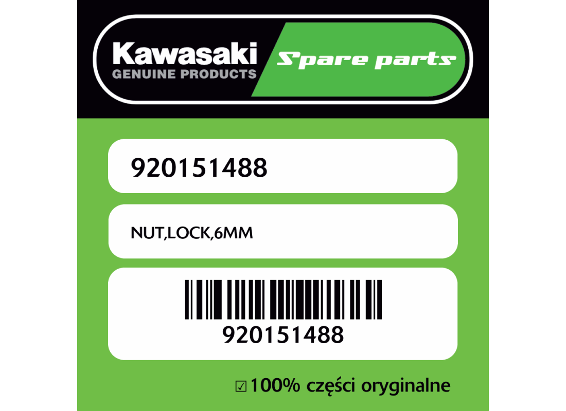NUT,LOCK,6MM