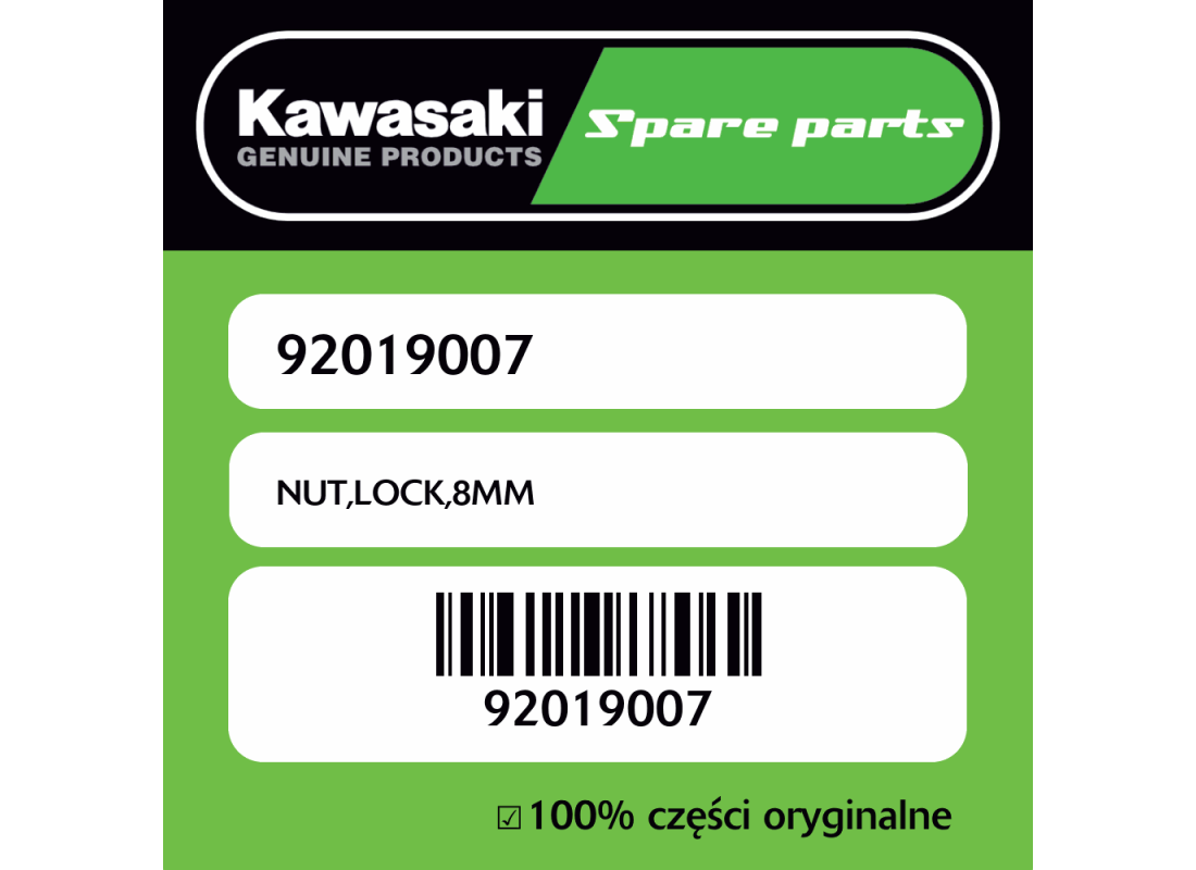 NUT,LOCK,8MM