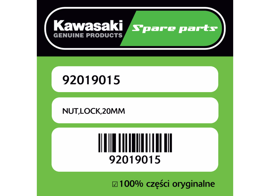 NUT,LOCK,20MM