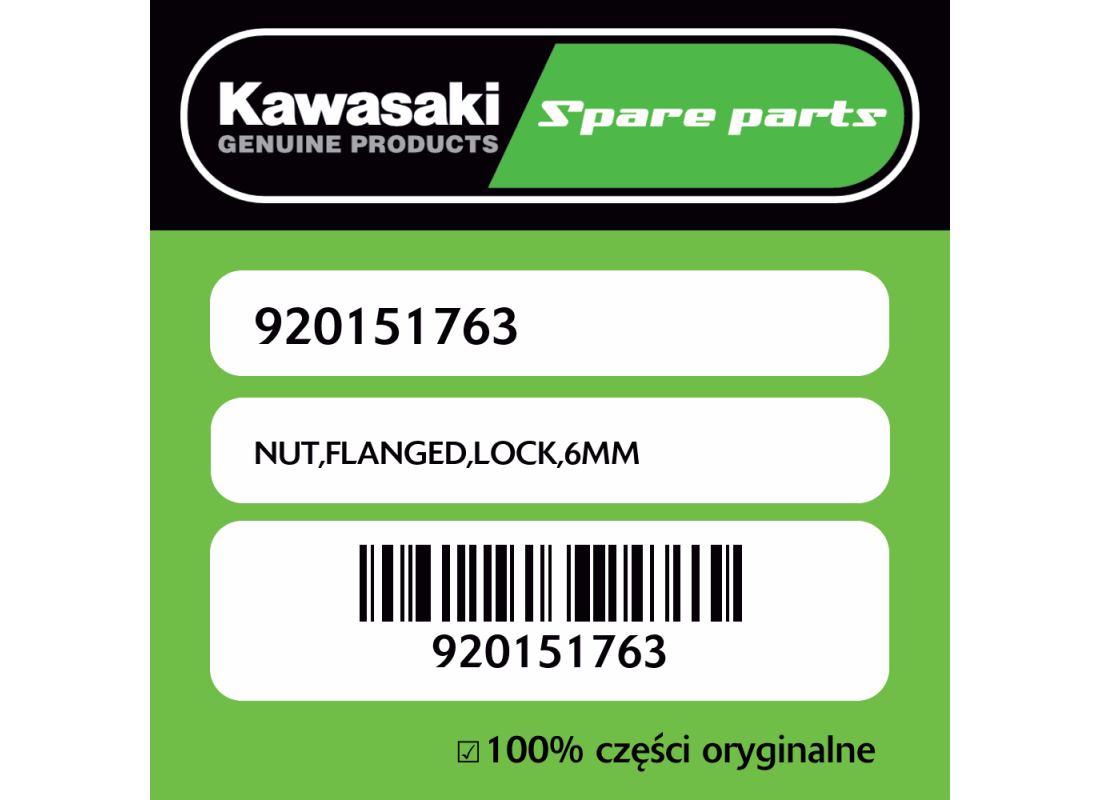 NUT,FLANGED,LOCK,6MM