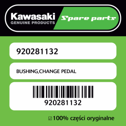 BUSHING,CHANGE PEDAL