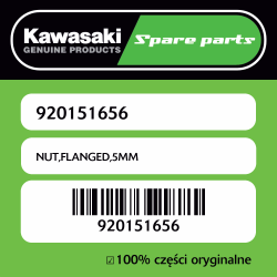 NUT,FLANGED,5MM