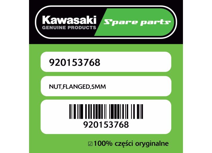 NUT,FLANGED,5MM
