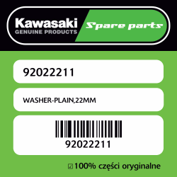 WASHER-PLAIN,22MM