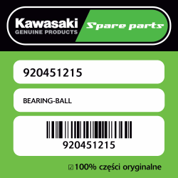 Łożysko kulkowe Kawasaki