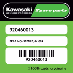 BEARING-NEEDLE,HK 091