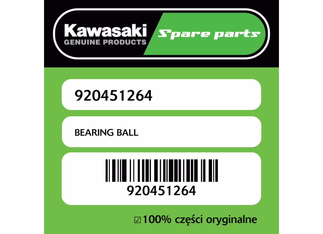 Łożysko kulkowe Kawasaki