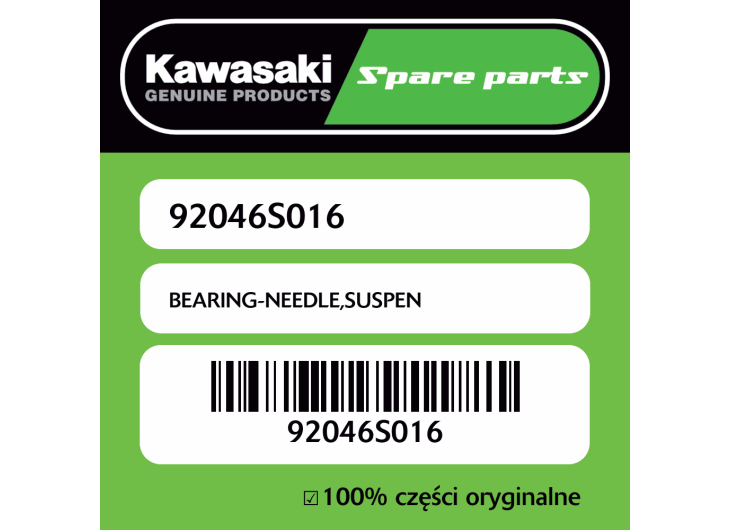 BEARING-NEEDLE,SUSPEN