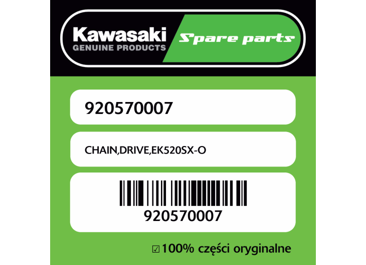 CHAIN,DRIVE,EK520SX-O