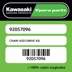 CHAIN ASSY,DRIVE 92L