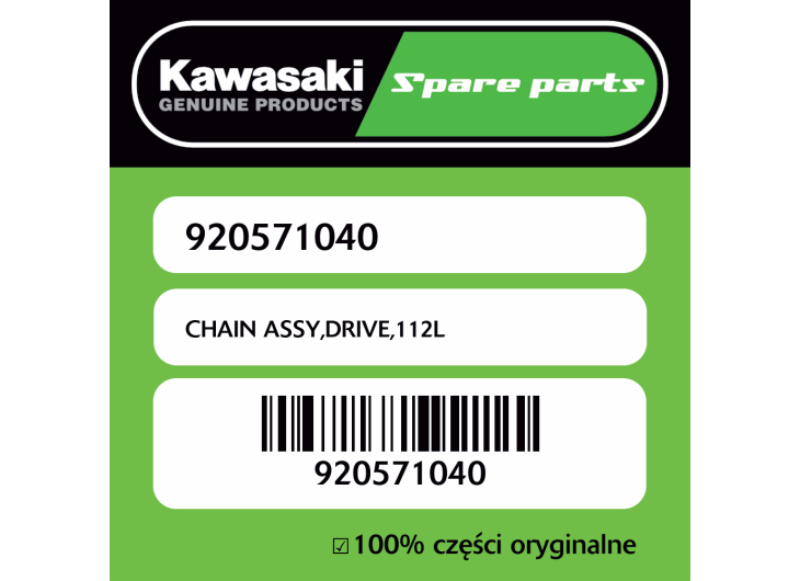 CHAIN ASSY,DRIVE,112L