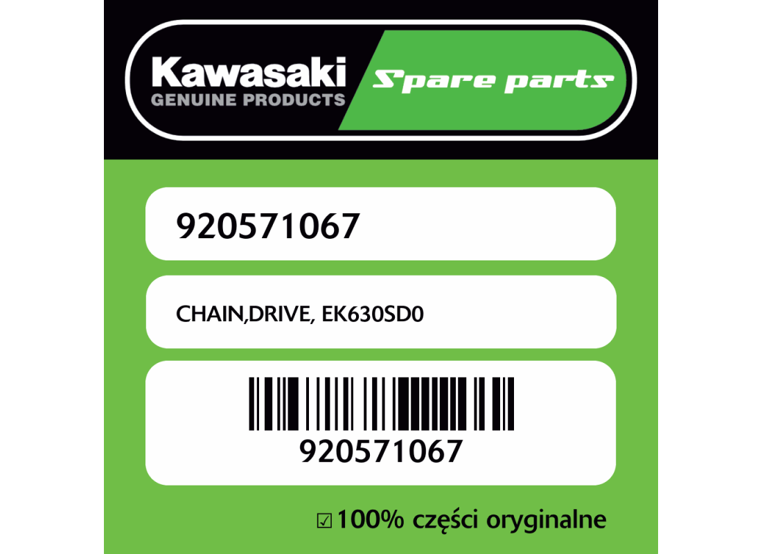 CHAIN,DRIVE, EK630SD0