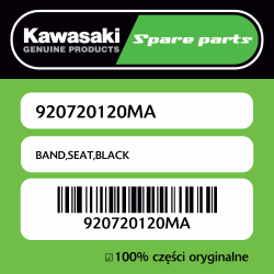 BAND,SEAT,BLACK