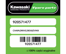 Łańcuch napędowy DID50ZVMX Kawasaki