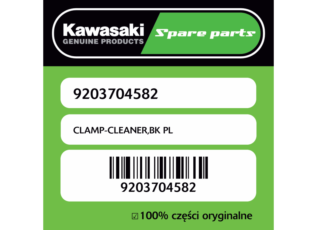 CLAMP-CLEANER,BK PL