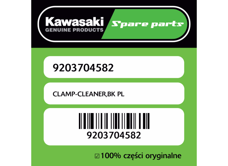 CLAMP-CLEANER,BK PL