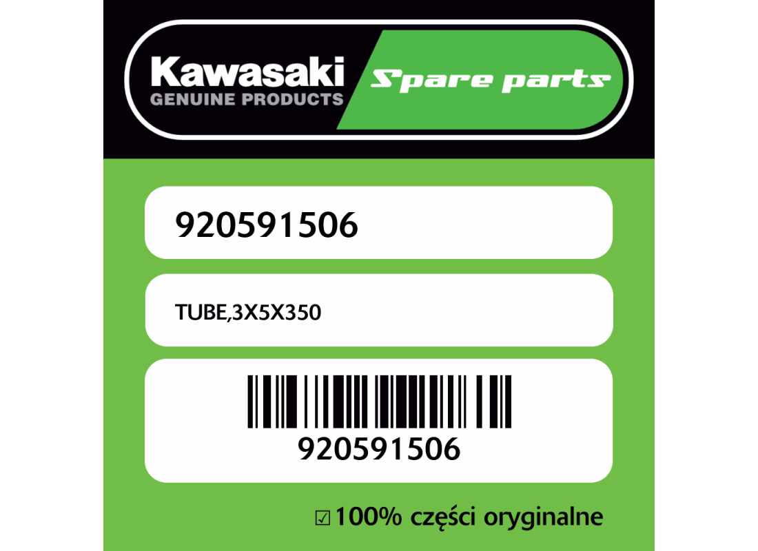 TUBE,3X5X350