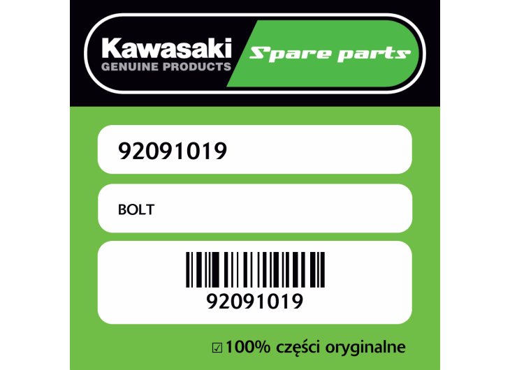 Śruba Kawasaki