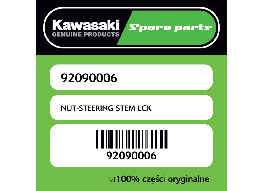 NUT-STEERING STEM LCK