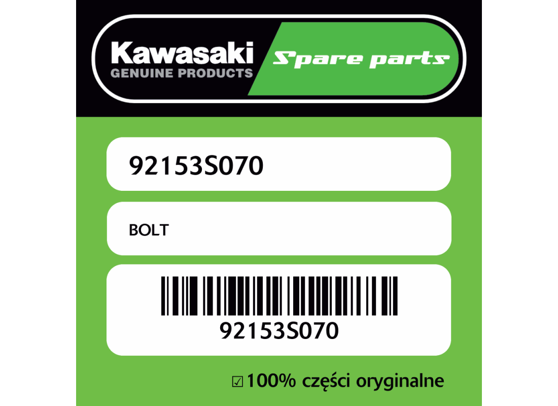 Śruba Kawasaki