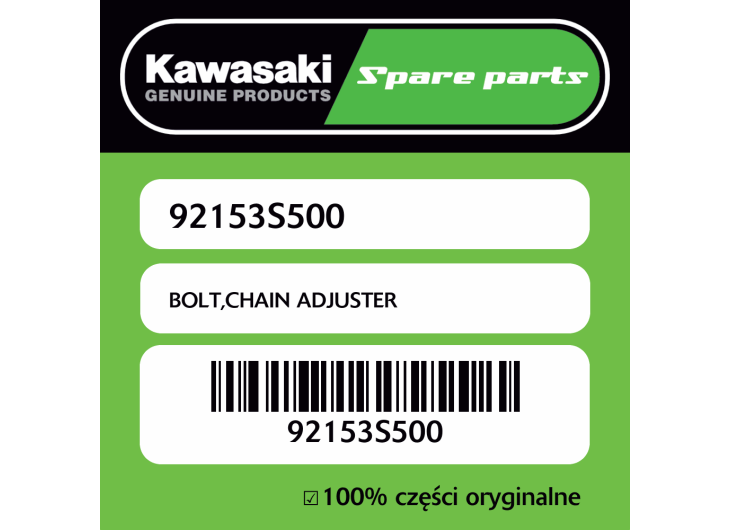 BOLT,CHAIN ADJUSTER