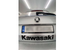 License plate frame Kawasaki
