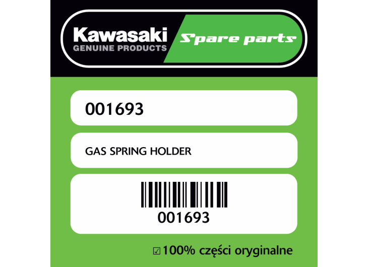 GAS SPRING HOLDER