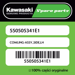Owiewka boczna lewa Kawasaki
