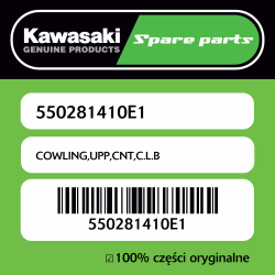 Owiewka górna centralna...