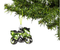 Motorcycle Christmas Tree ornament Kawasaki