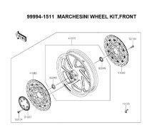 Marchesini front wheel kit 21-23MY ZX10R(R)