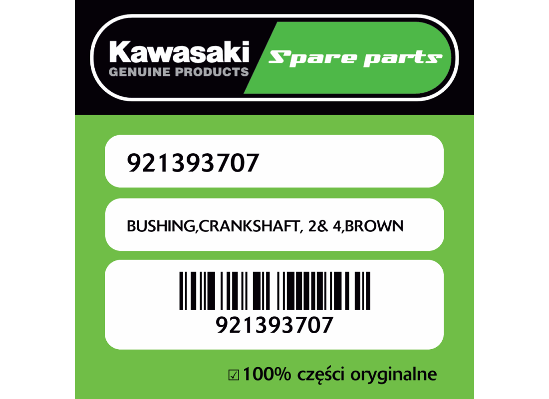 BUSHING,CRANKSHAFT, 2& 4,BROWN